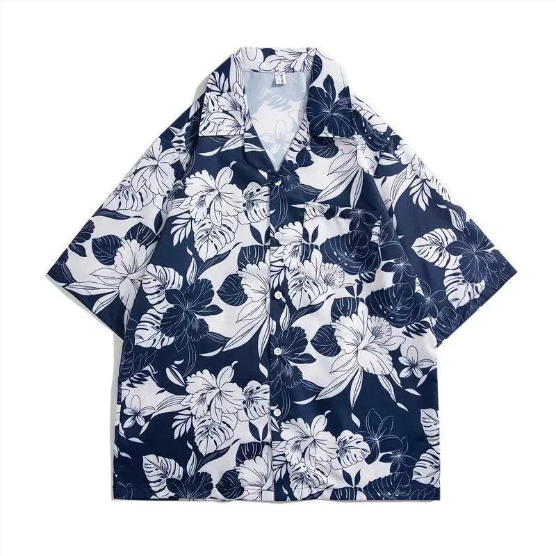 قميص زهرة عتيق بأكمام قصيرة عل - مراجعة Vintage Hawaiian Floral Shirt وسعره