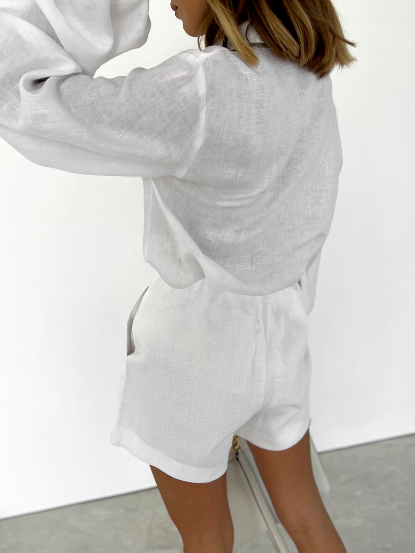 طقم نسائي من قطعتين لصيف 2026، - مراجعة Mens Linen Shirt Long Sleeve وسعره