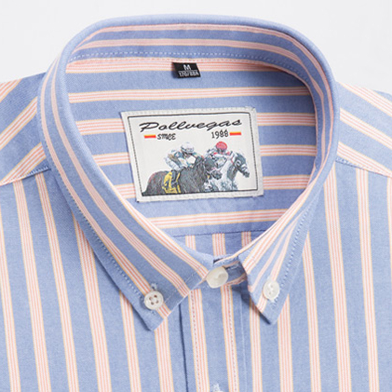 قمصان رجالية جديدة 100% قطن بأ - مراجعة Oxford Cotton Casual Shirt Business وسعره