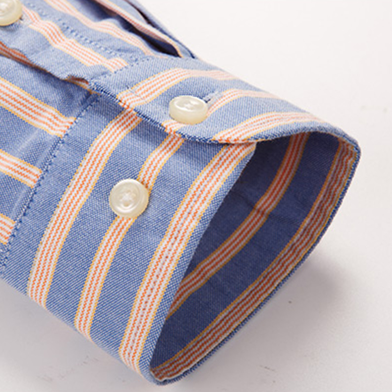 قمصان رجالية جديدة 100% قطن بأ - مراجعة Oxford Cotton Casual Shirt Business وسعره