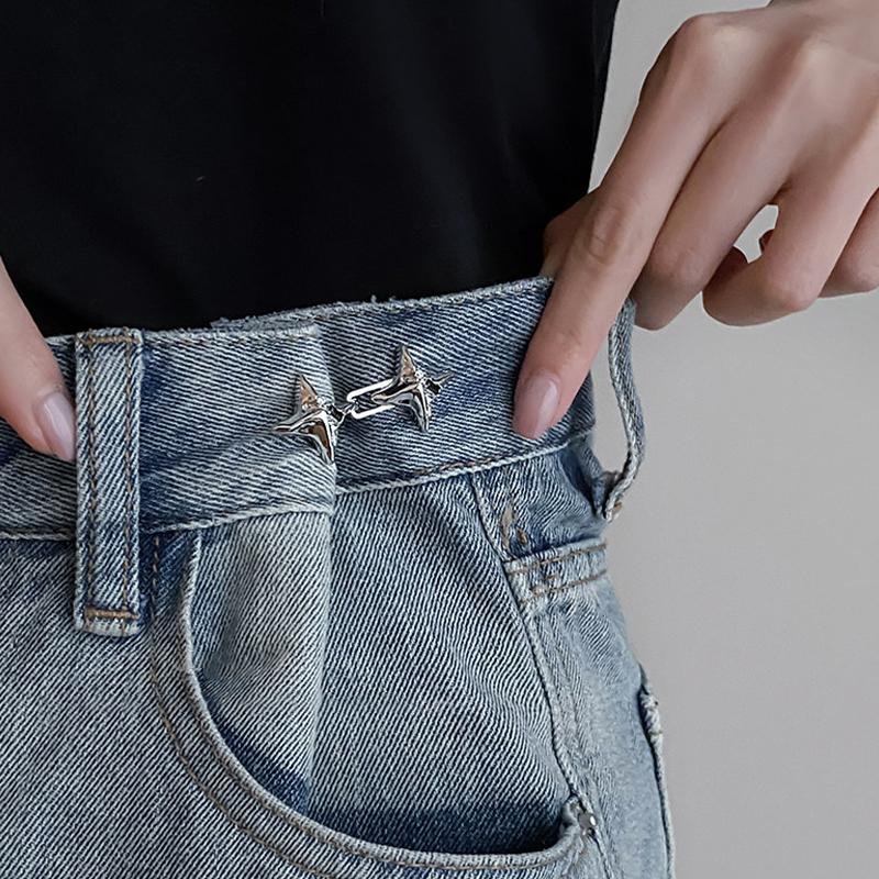 【IIOO】أداة شد الخصر على شكل نج - مراجعة Jeans وسعره
