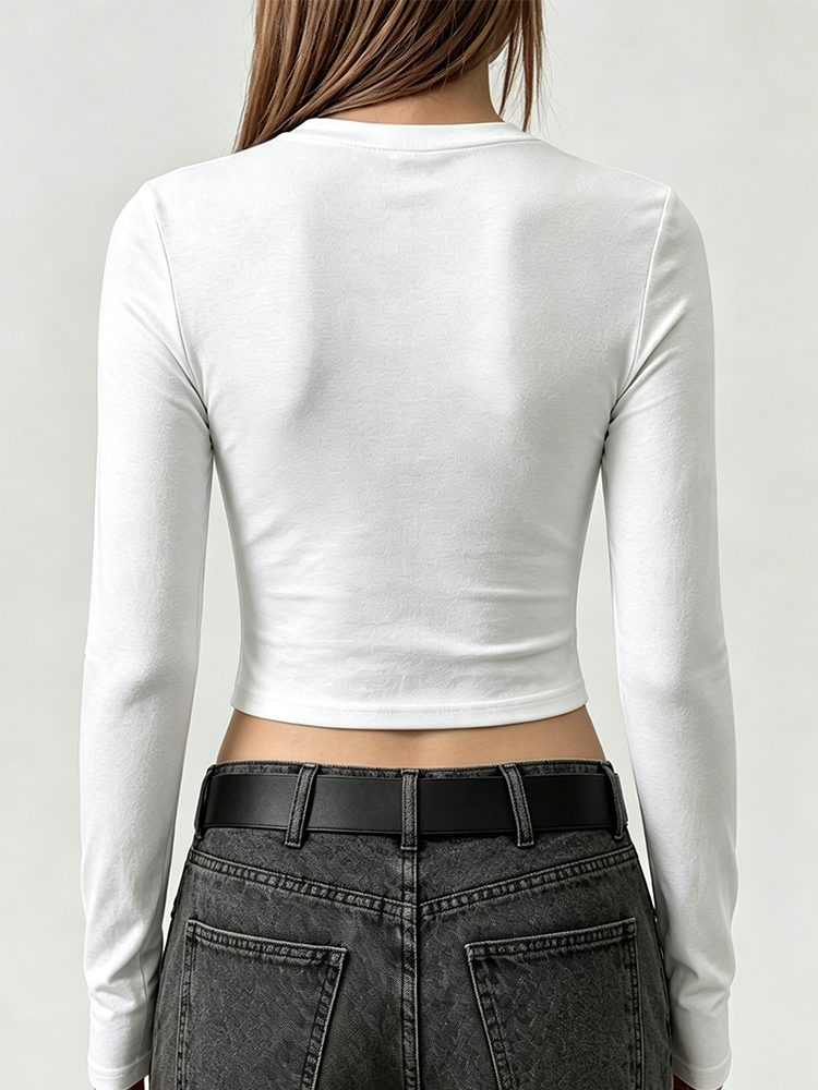 تي شيرت نسائي بأكمام طويلة مطب - مراجعة T-Shirts وسعره
