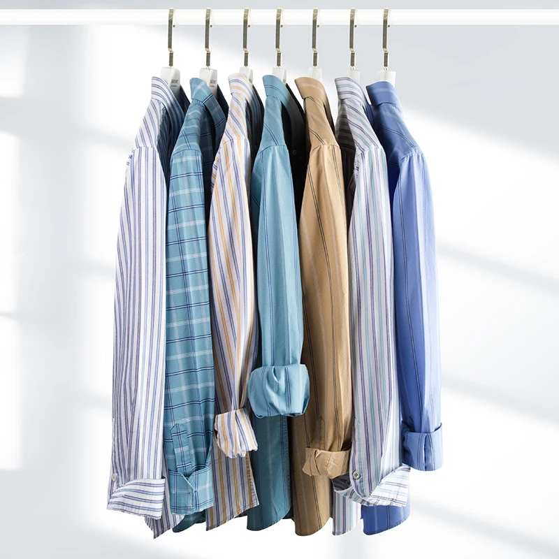 2023 جديد القطن الخالص أكسفورد - مراجعة Oxford Cotton Casual Shirt Business وسعره