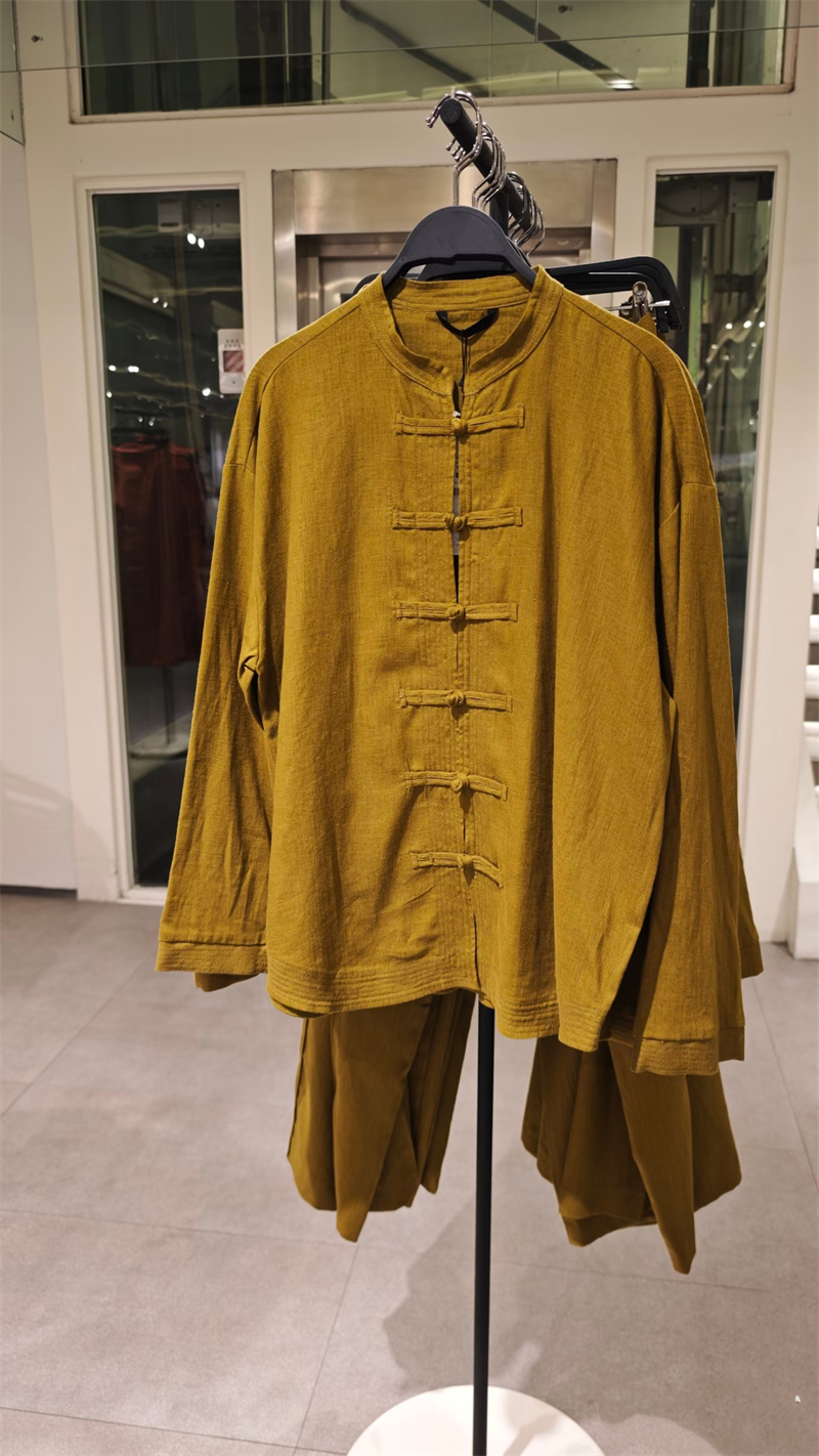 قميص نسائي من Guobioziy لخريف  - مراجعة Mens Linen Shirt Long Sleeve وسعره